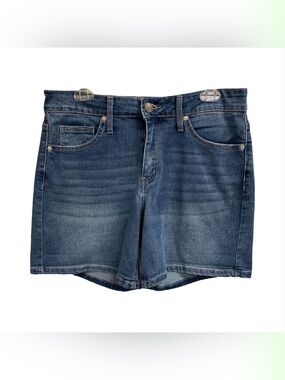 Copper Classic High-Rise Denim Shorts - Blue Size L